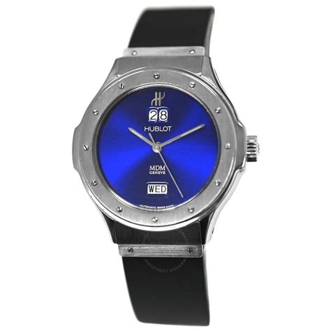 hublot mdm blue dial|Hublot Pre.